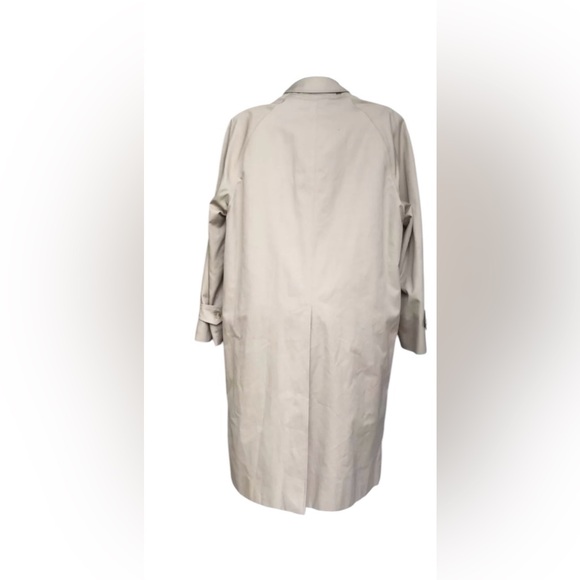 COPY - Burberry Men's Trench Long Coat  Size: 40 Regular Vintage - Picture 5 of 16